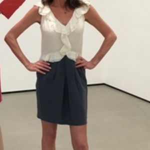 REBECCA TAYLOR Gorgeous Silk Dress with Pockets